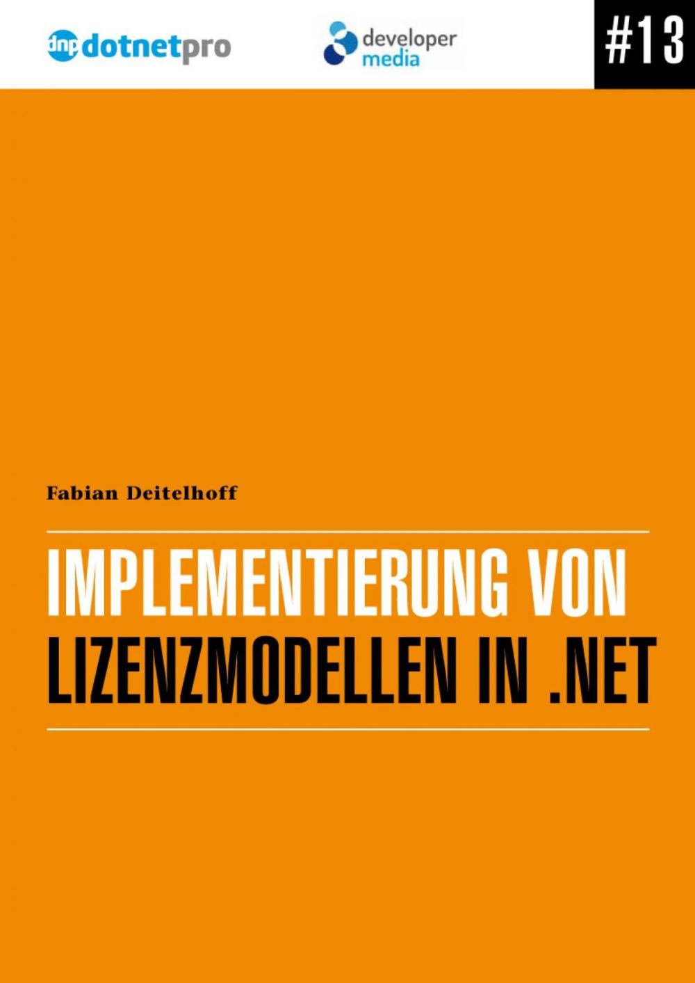 Big bigCover of Implementierung von Lizenzmodellen in .NET