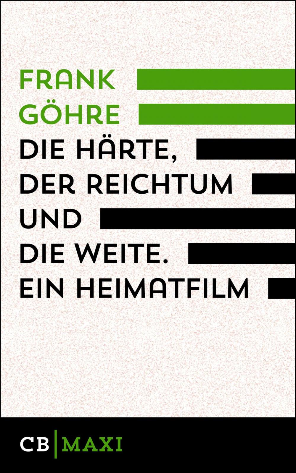 Big bigCover of Die Härte, der Reichtum und die Weite. Ein Heimatfilm