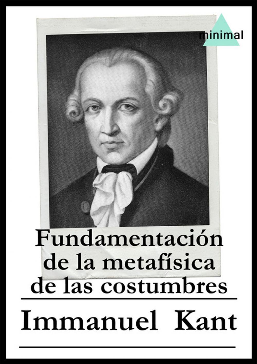 Big bigCover of Fundamentación de la metafísica de las costumbres