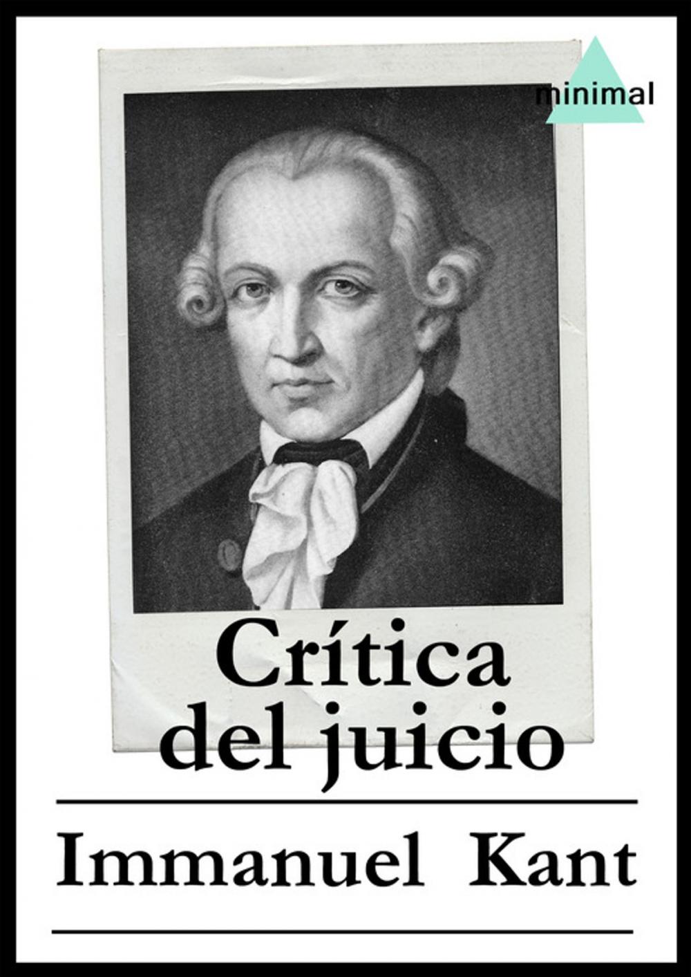 Big bigCover of Crítica del juicio