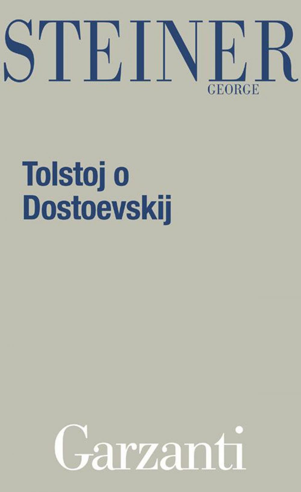 Big bigCover of Tolstoj o Dostoevskij