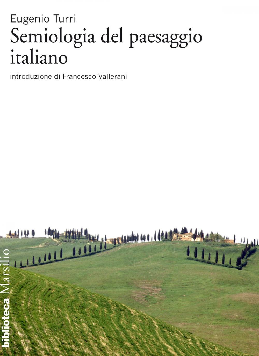 Big bigCover of Semiologia del paesaggio italiano