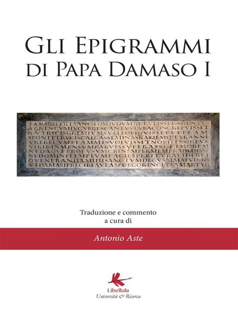 Big bigCover of Gli epigrammi di papa Damaso I