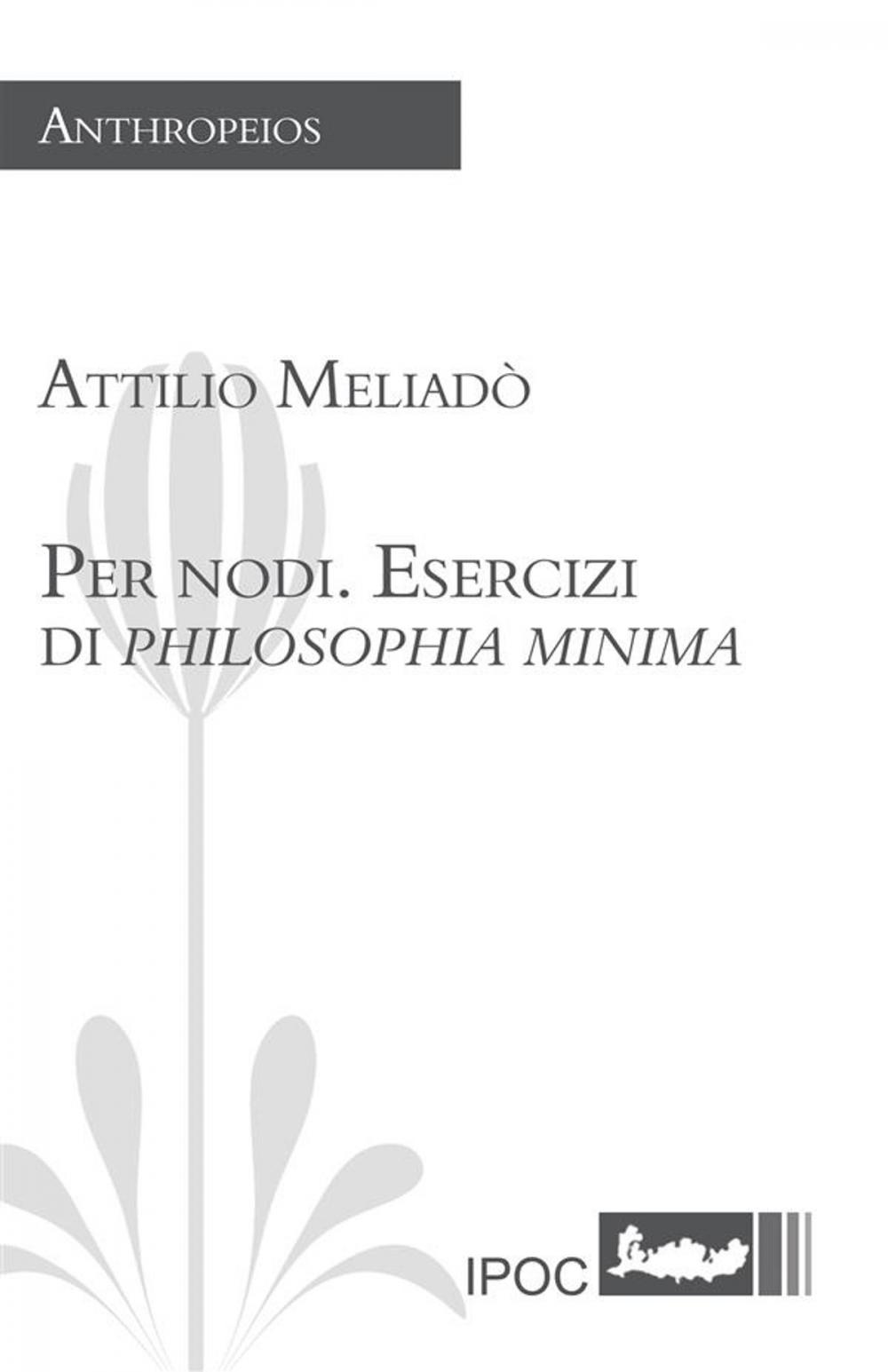 Big bigCover of Per nodi. Esercizi di Philosophia minima