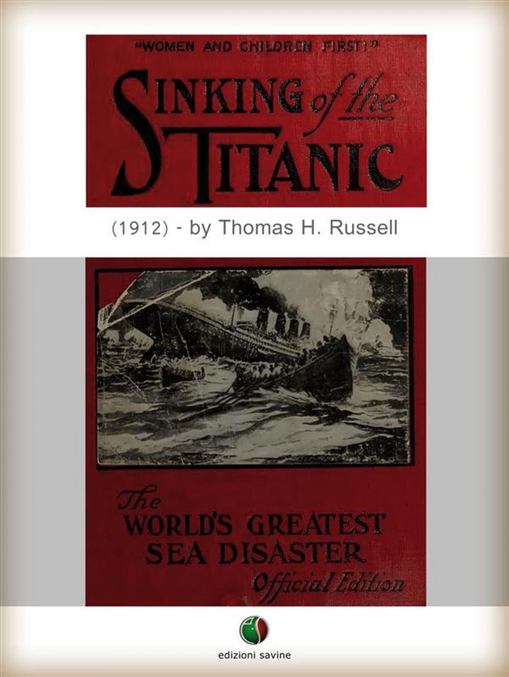 Big bigCover of Sinking of the TITANIC