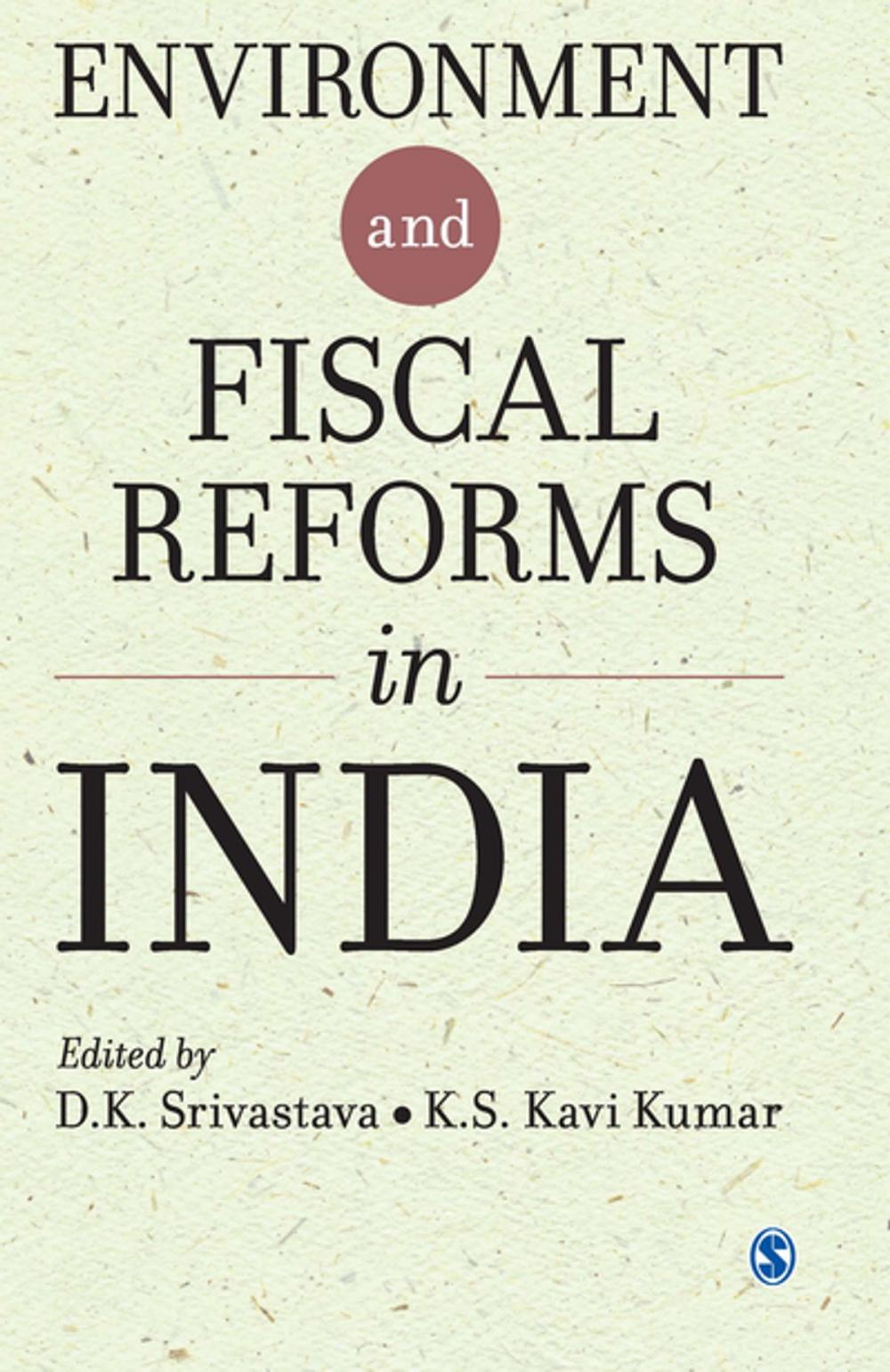 Big bigCover of Environment and Fiscal Reforms in India