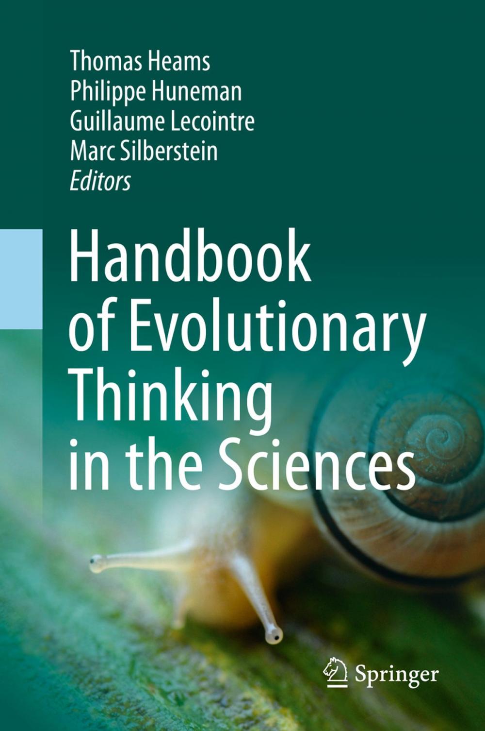 Big bigCover of Handbook of Evolutionary Thinking in the Sciences