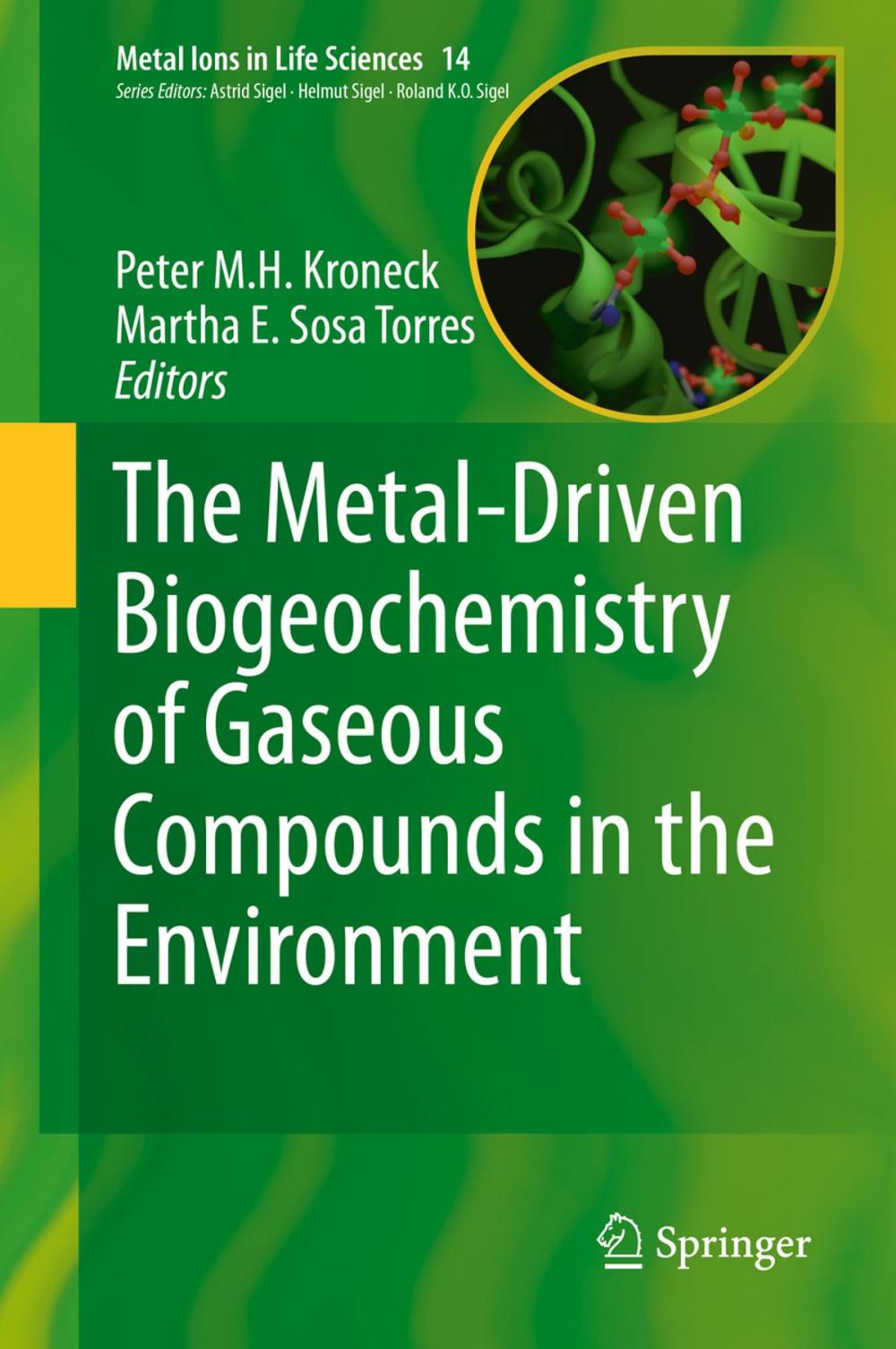 Big bigCover of The Metal-Driven Biogeochemistry of Gaseous Compounds in the Environment