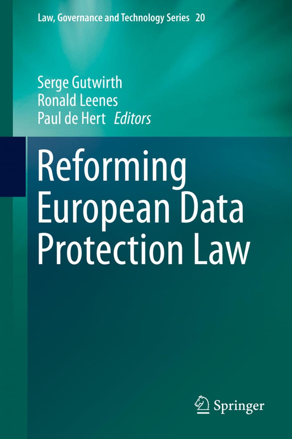 Big bigCover of Reforming European Data Protection Law