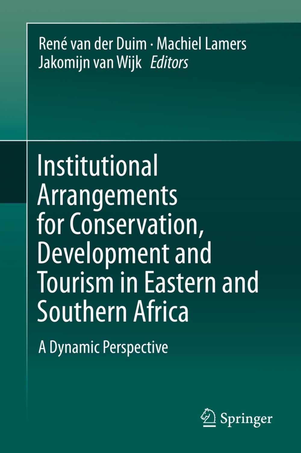 Big bigCover of Institutional Arrangements for Conservation, Development and Tourism in Eastern and Southern Africa