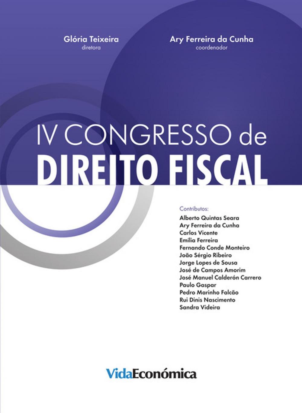 Big bigCover of IV Congresso de Direito Fiscal