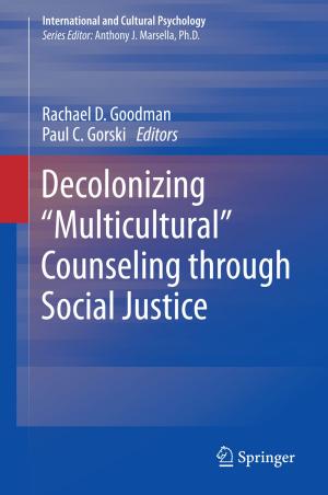 Cover of Decolonizing “Multicultural” Counseling through Social Justice