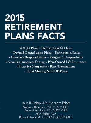 Cover of the book 2015 Retirement Plans Facts by Brad Klontz, Rick Kahler