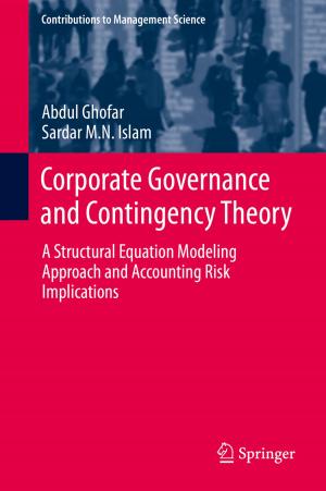 Cover of the book Corporate Governance and Contingency Theory by John Murungi
