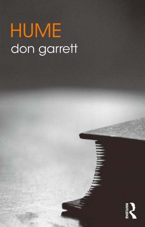 Cover of the book Hume by Don Garrett, Taylor and Francis