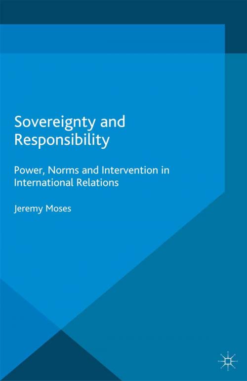 Cover of the book Sovereignty and Responsibility by J. Moses, Palgrave Macmillan UK