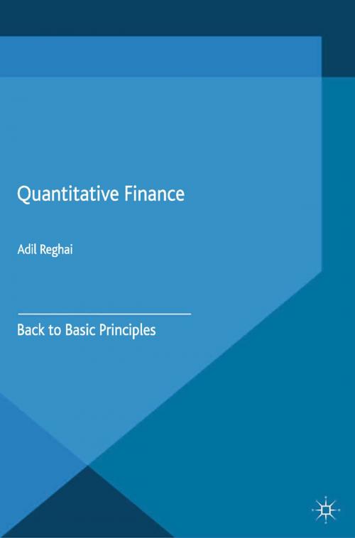 Cover of the book Quantitative Finance by A. Reghai, Palgrave Macmillan UK