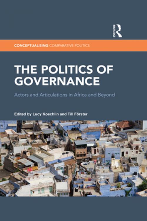 Cover of the book The Politics of Governance by , Taylor and Francis