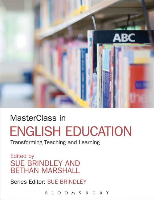 Cover of the book MasterClass in English Education by Sue Brindley, Bloomsbury Publishing