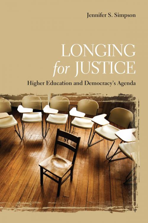 Cover of the book Longing for Justice by Jennifer S. Simpson, University of Toronto Press, Scholarly Publishing Division