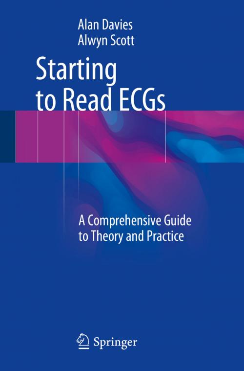 Cover of the book Starting to Read ECGs by Alan Davies, Alwyn Scott, Springer London