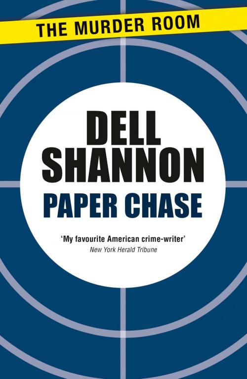 Cover of the book Paper Chase by Dell Shannon, Orion Publishing Group