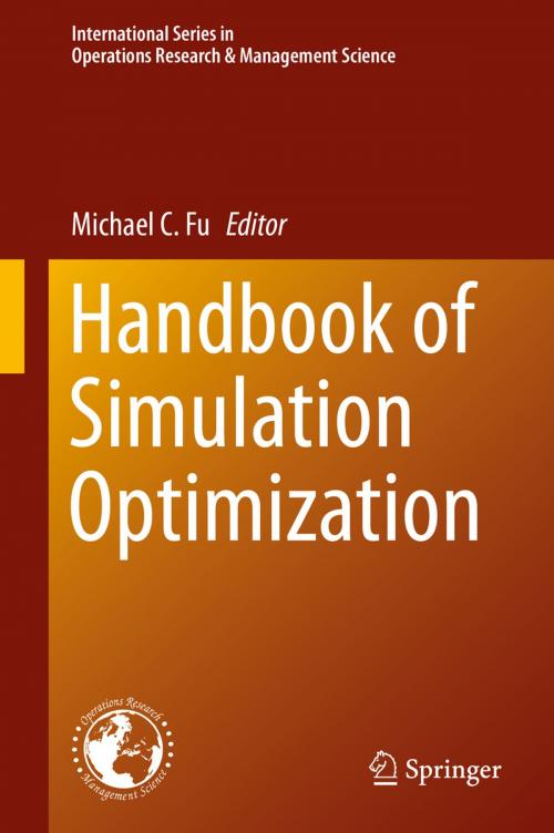 Cover of the book Handbook of Simulation Optimization by , Springer New York