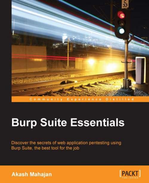 Cover of the book Burp Suite Essentials by Akash Mahajan, Packt Publishing