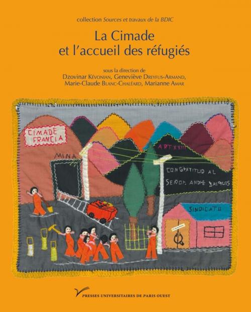 Cover of the book La Cimade et l'accueil des réfugiés by Collectif, Presses universitaires de Paris Nanterre