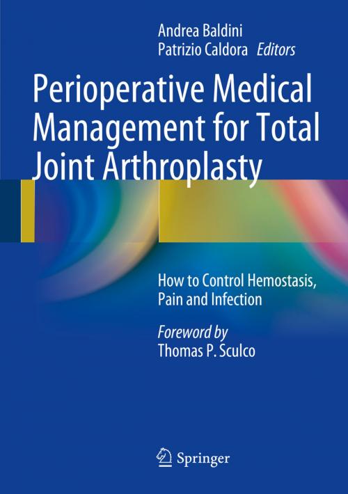 Cover of the book Perioperative Medical Management for Total Joint Arthroplasty by , Springer International Publishing