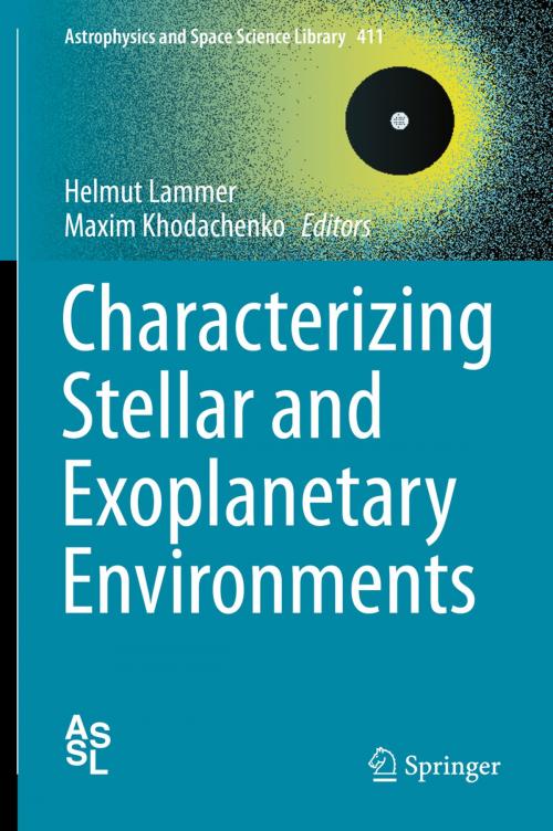 Cover of the book Characterizing Stellar and Exoplanetary Environments by , Springer International Publishing