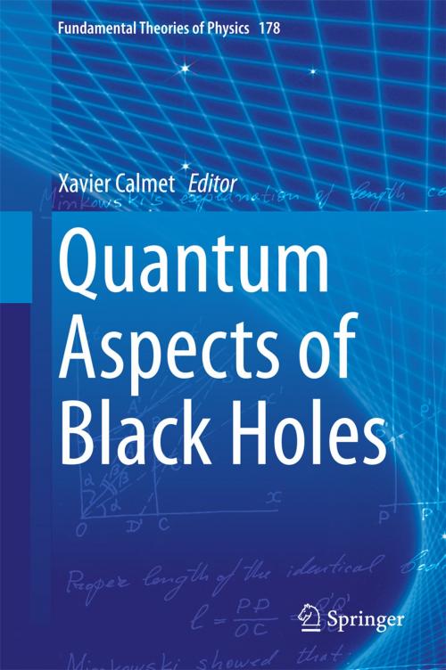 Cover of the book Quantum Aspects of Black Holes by , Springer International Publishing