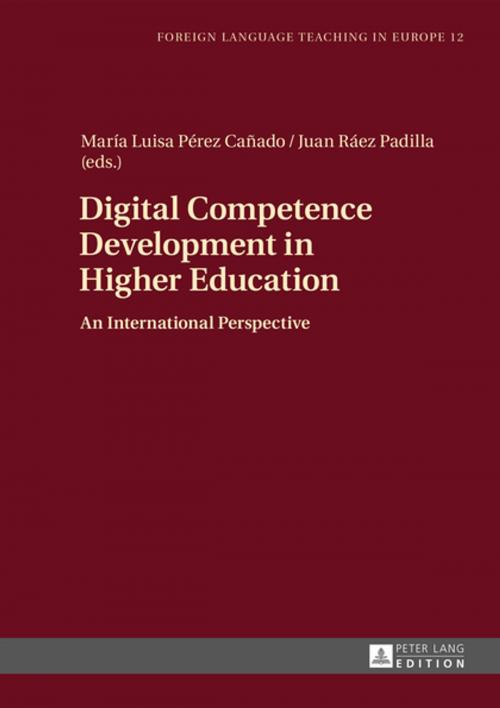 Cover of the book Digital Competence Development in Higher Education by , Peter Lang