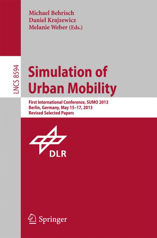 Cover of the book Simulation of Urban Mobility by , Springer Berlin Heidelberg