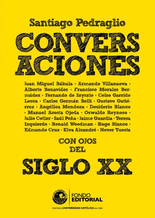 Cover of the book Conversaciones by Santiago Pedraglio, Fondo Editorial de la PUCP