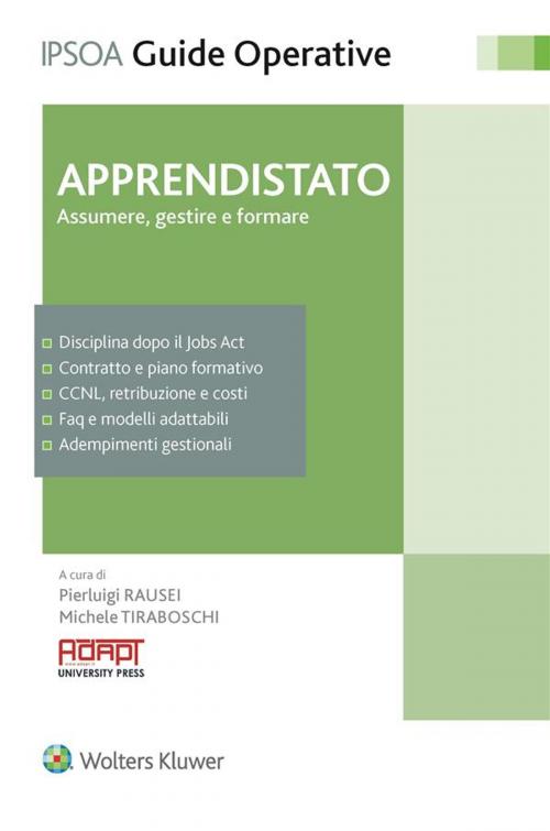 Cover of the book Apprendistato by Pierluigi Rausei, Ipsoa