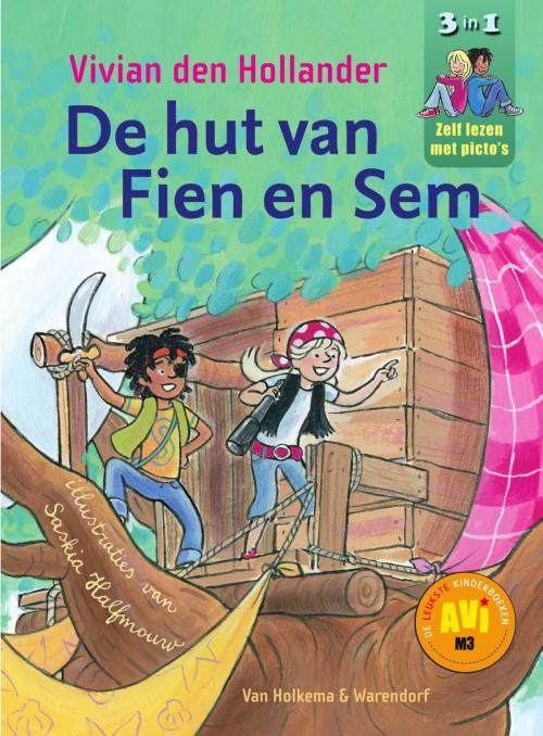 Cover of the book De hut van Fien en Sem by Vivian den Hollander, Uitgeverij Unieboek | Het Spectrum