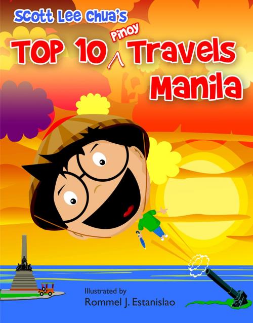 Cover of the book Top Ten Pinoy Travels by Scott Lee Chua, Anvil Publishing Inc.