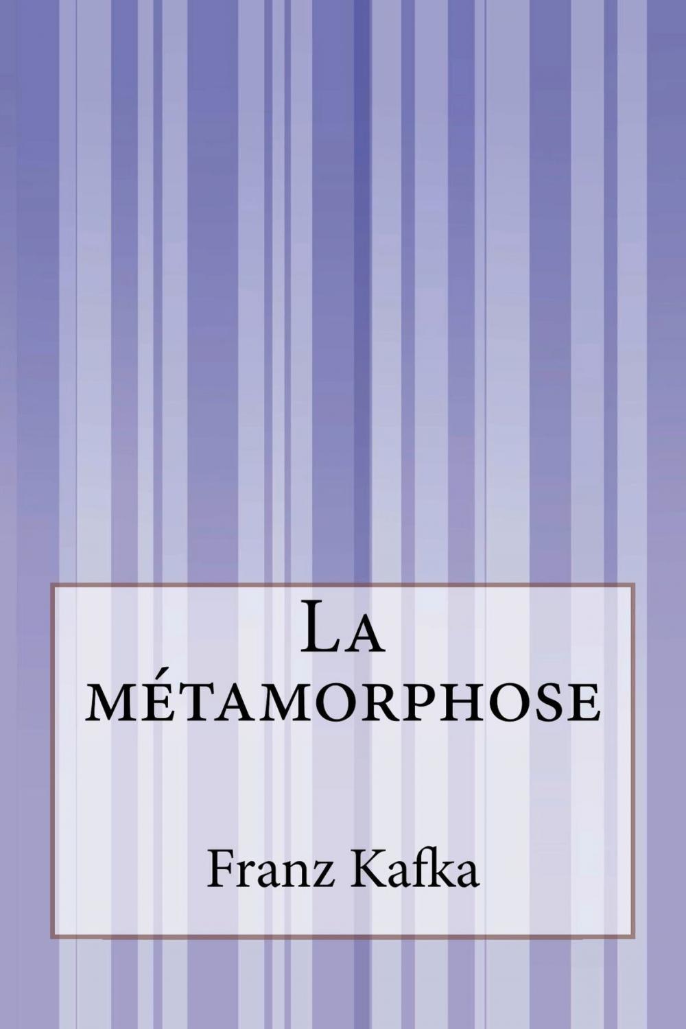 Big bigCover of La Métamorphose