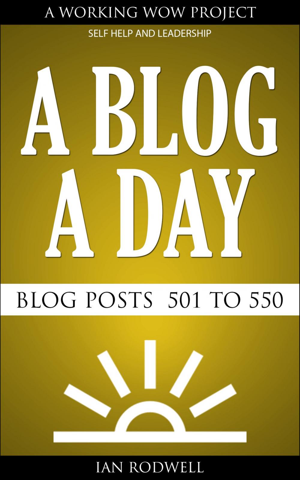 Big bigCover of A Blog a Day