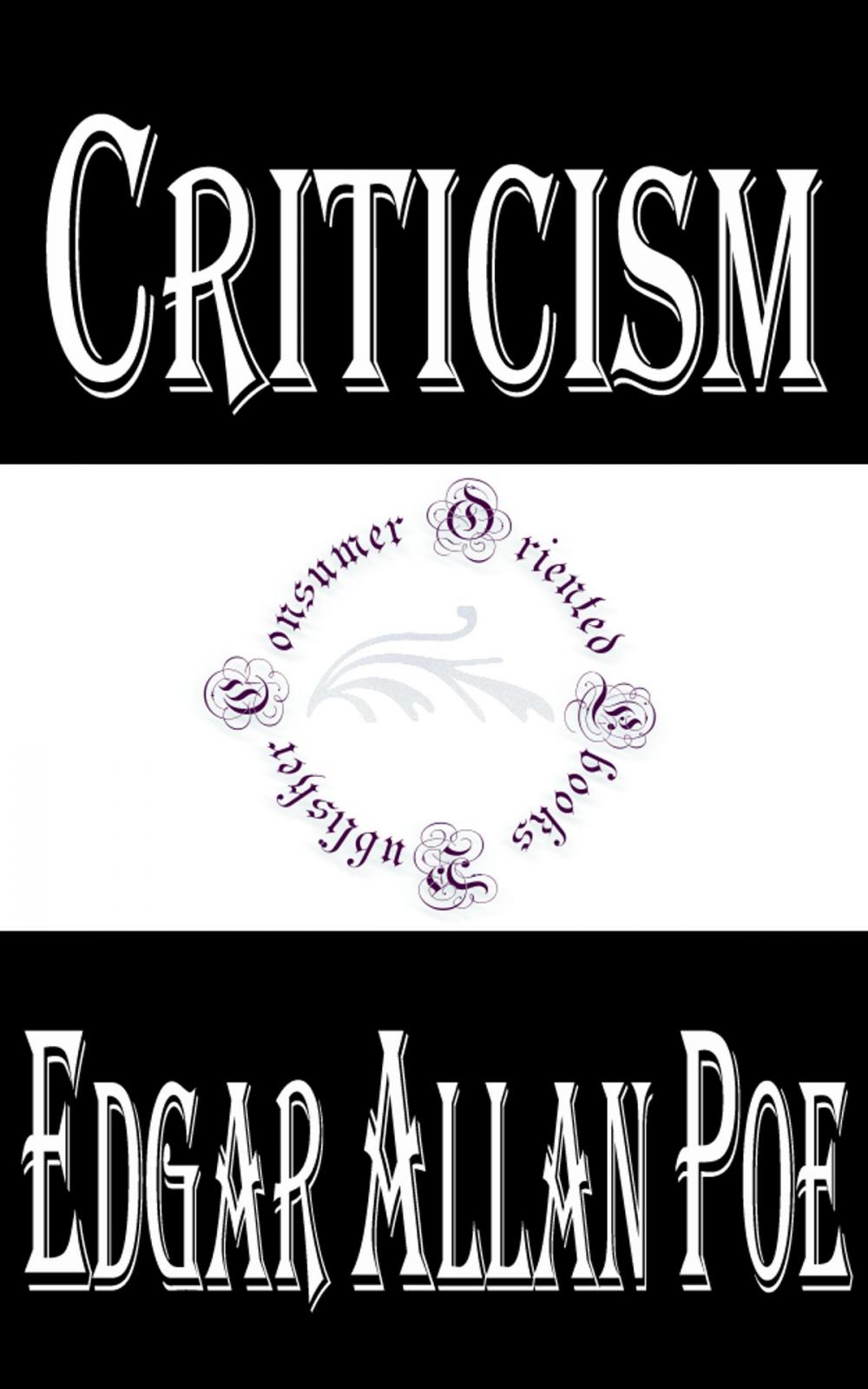 Big bigCover of Criticism (Annotated)