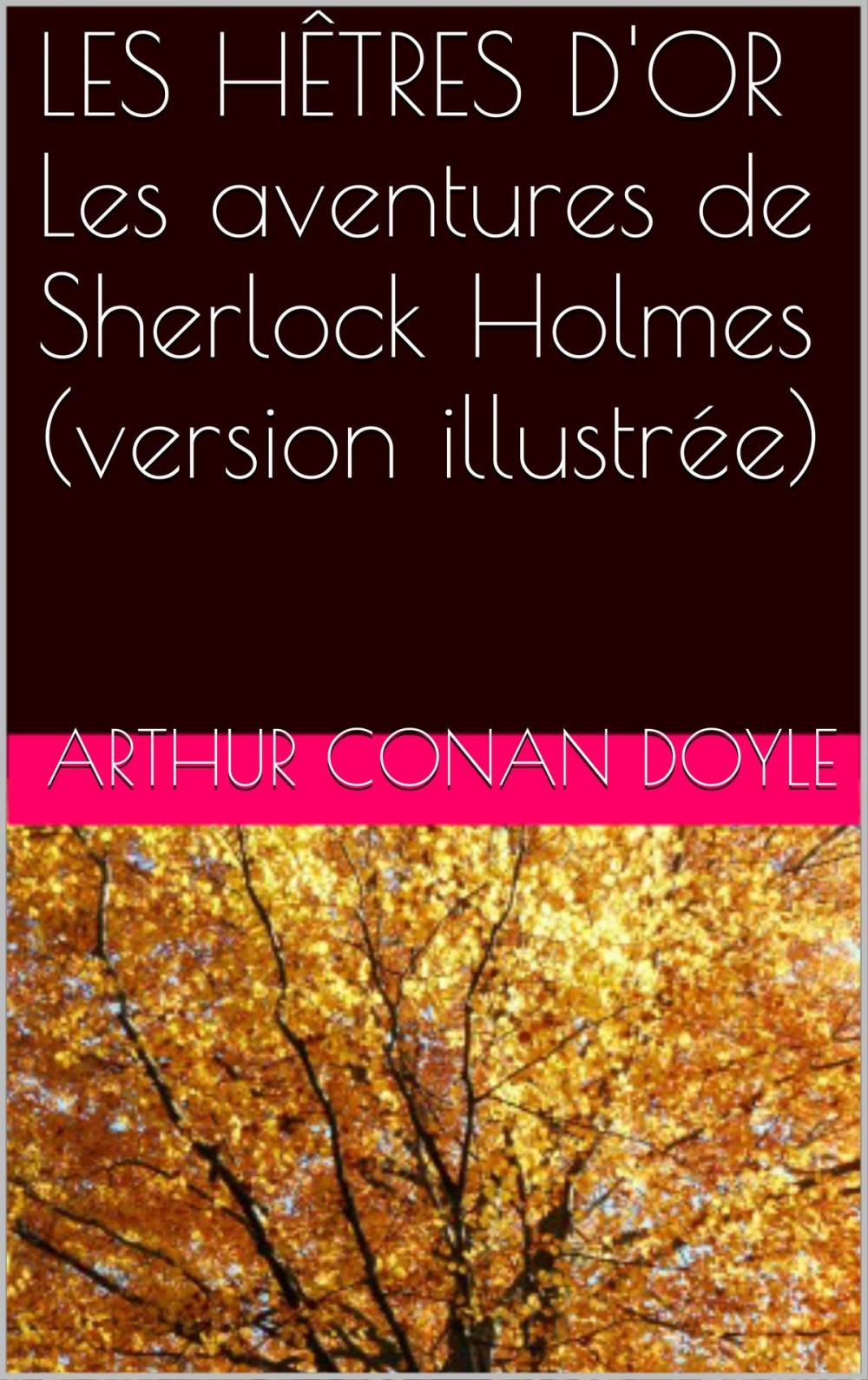 Big bigCover of LES HÊTRES D'OR Les aventures de Sherlock Holmes (version illustrée)