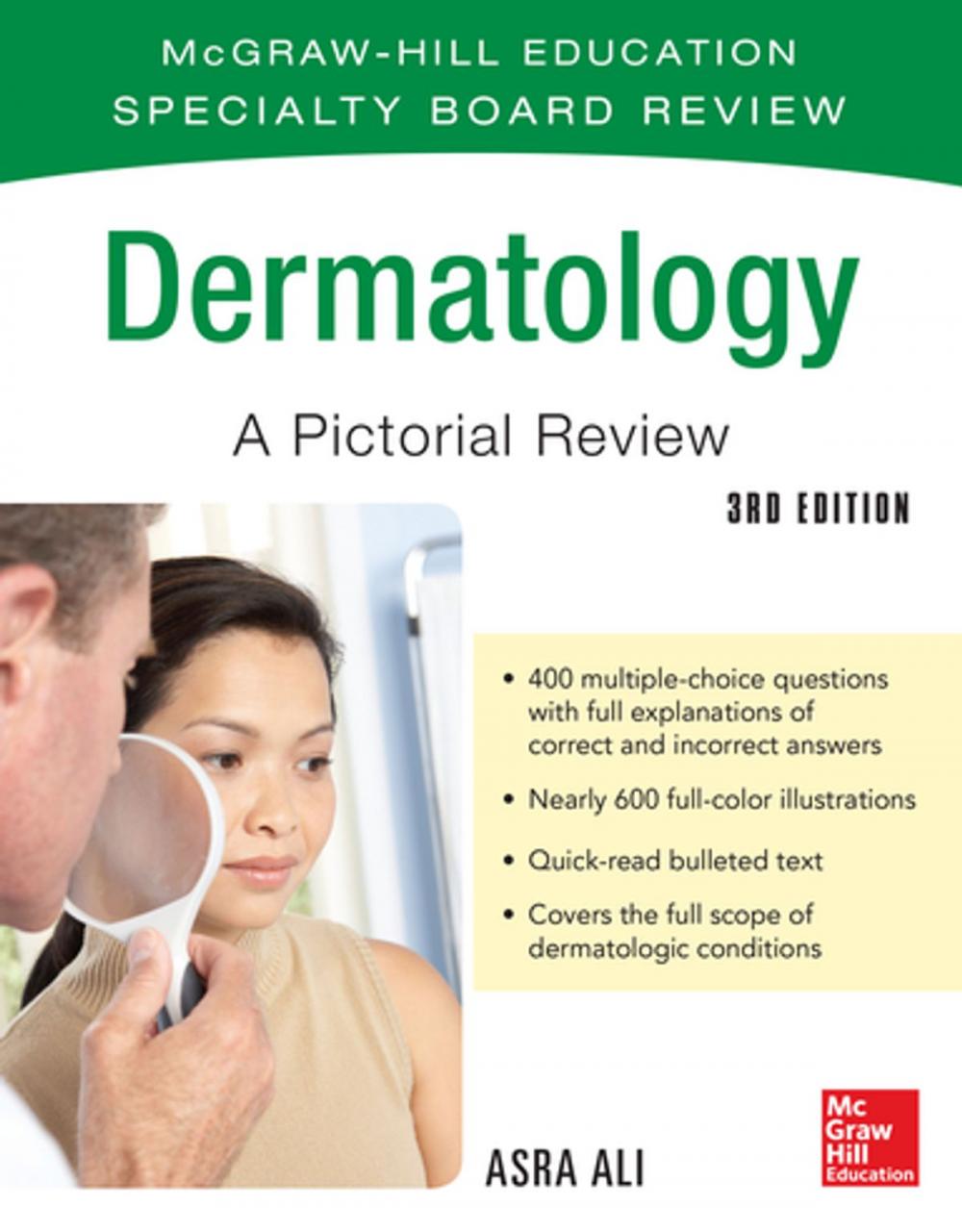 Big bigCover of McGraw-Hill Specialty Board Review Dermatology A Pictorial Review 3/E