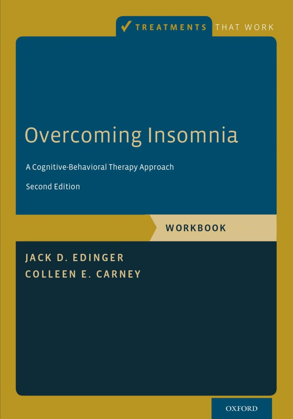 Big bigCover of Overcoming Insomnia