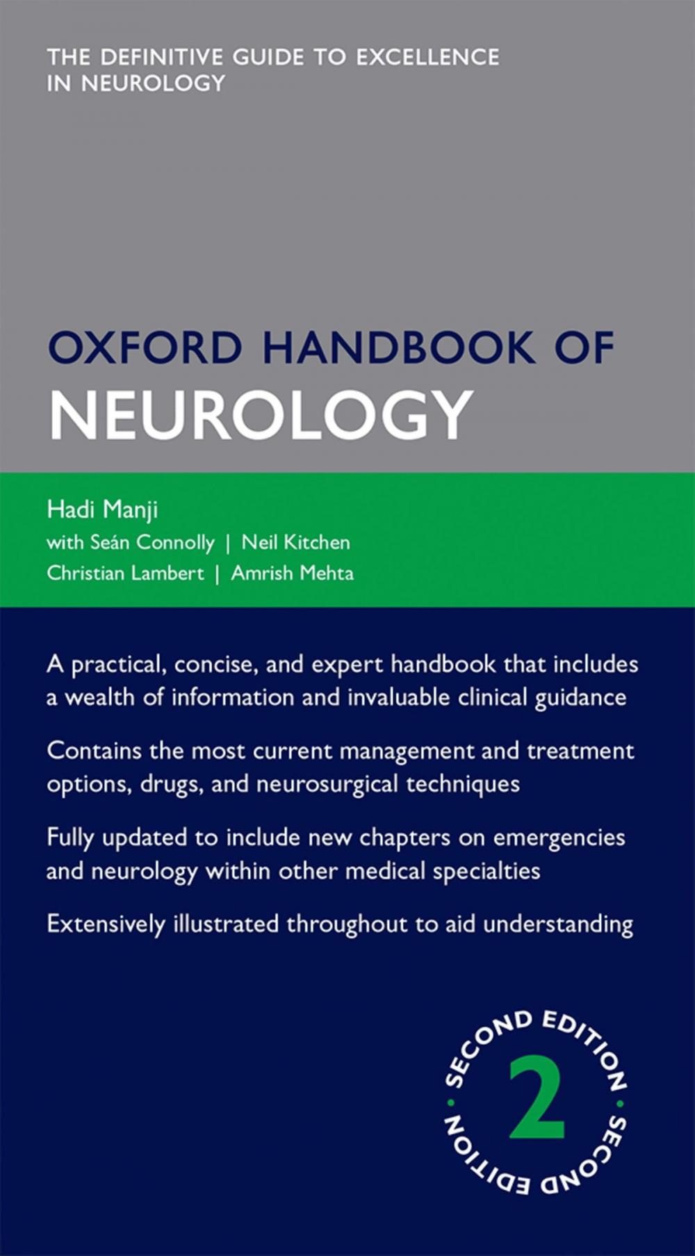 Big bigCover of Oxford Handbook of Neurology