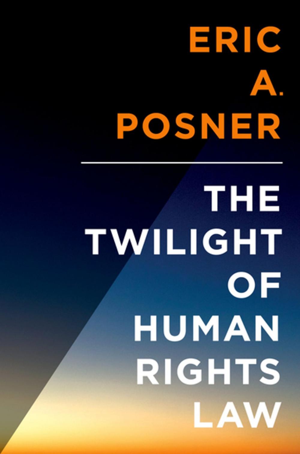 Big bigCover of The Twilight of Human Rights Law