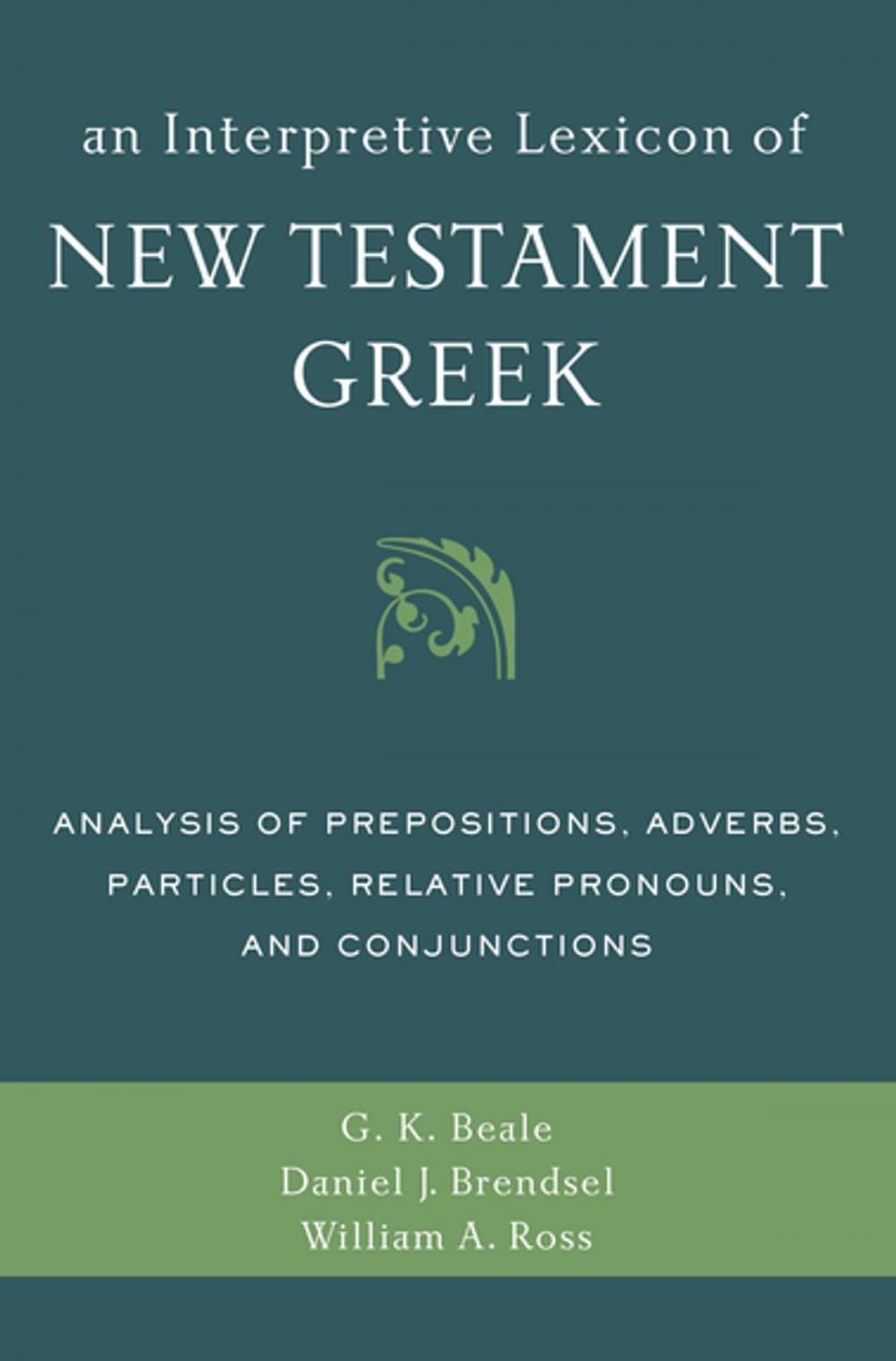 Big bigCover of An Interpretive Lexicon of New Testament Greek