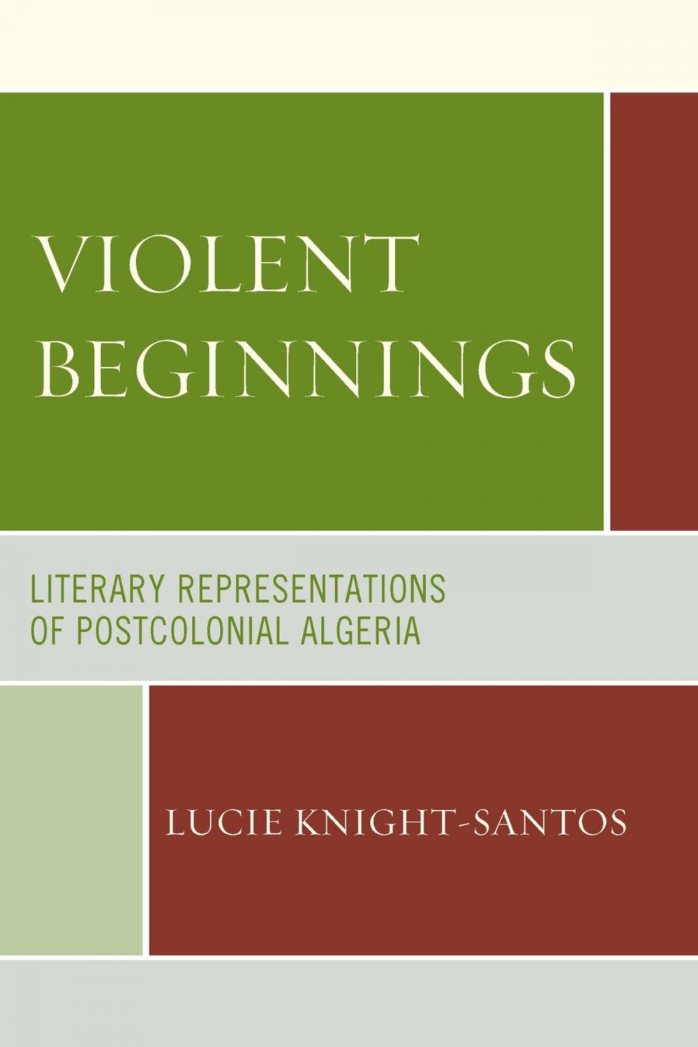 Big bigCover of Violent Beginnings