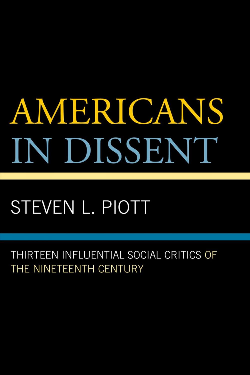 Big bigCover of Americans in Dissent