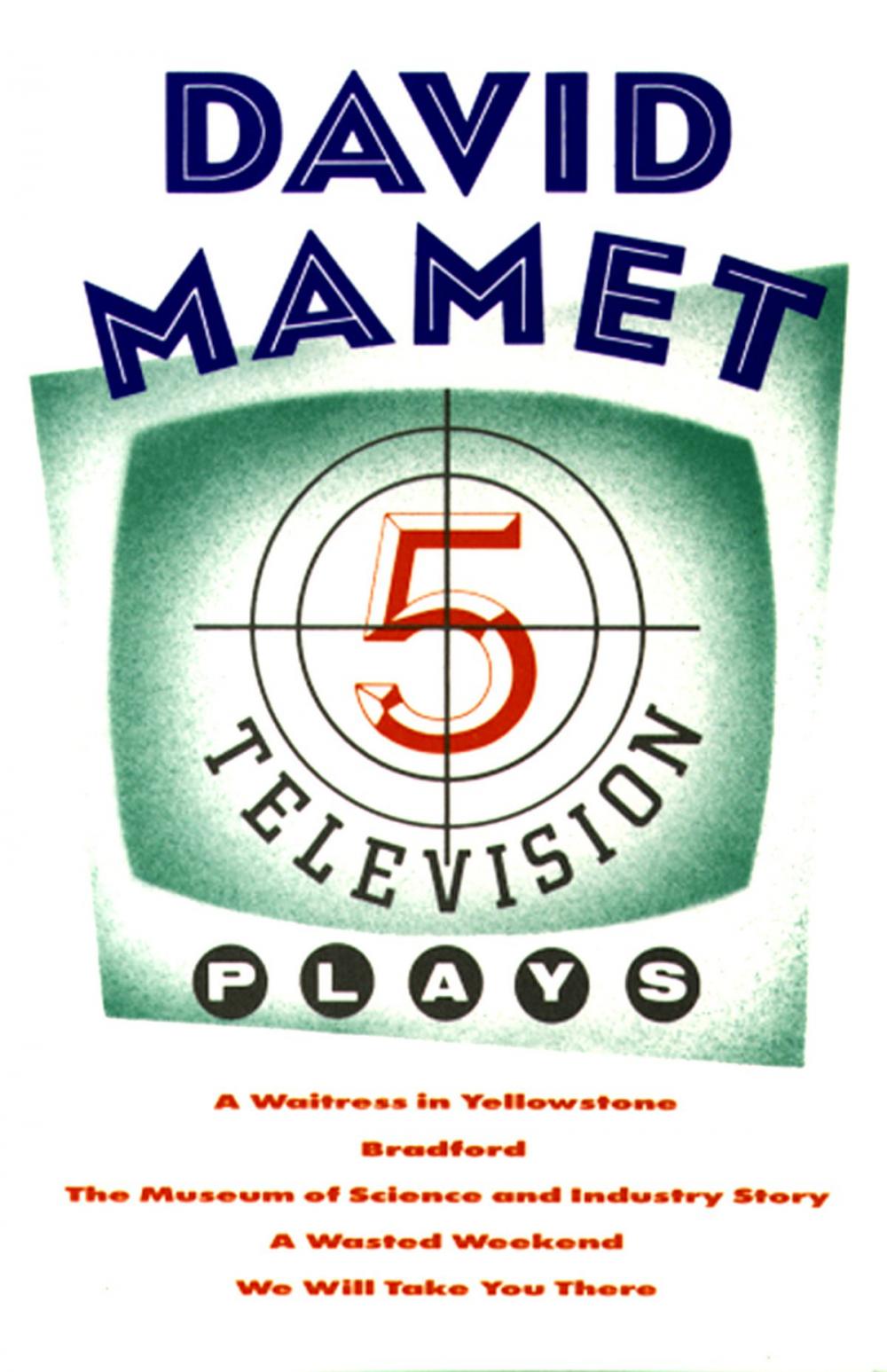 Big bigCover of Five Television Plays (David Mamet)